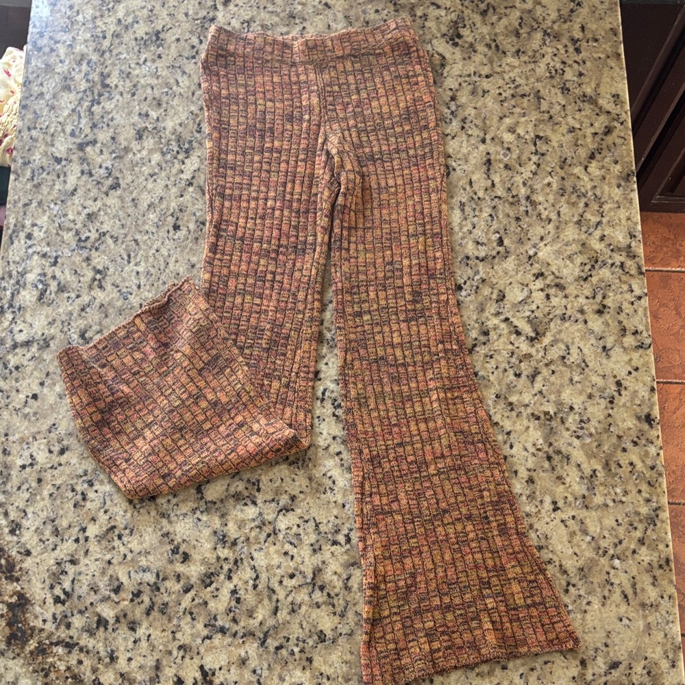 Women's Knit Flare Pants